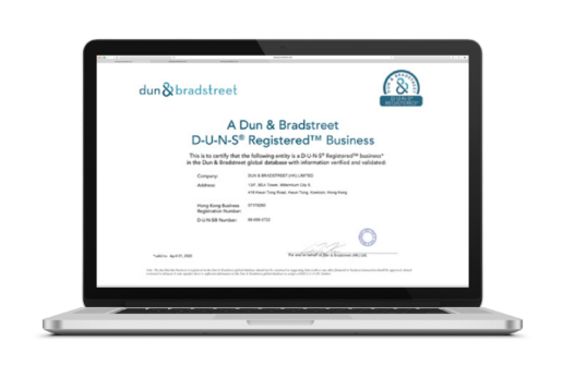 D-U-N-S® Registered