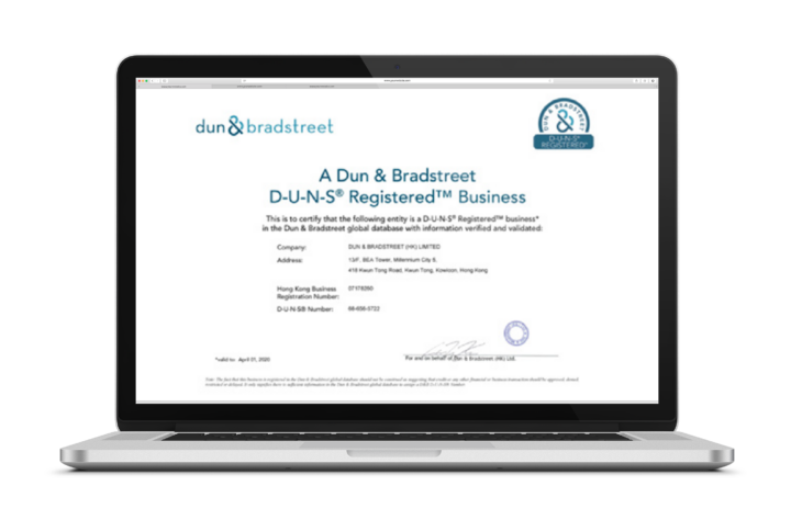 D-U-N-S® Registered